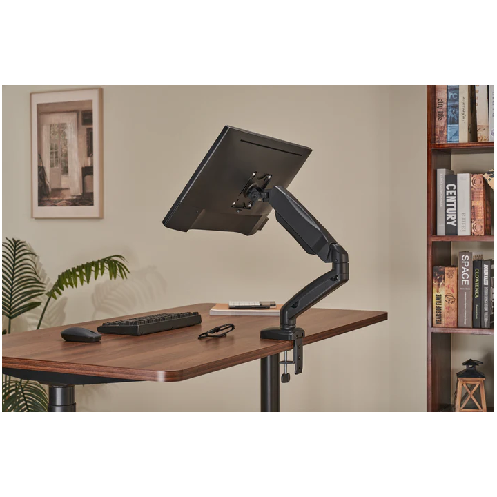 Uchwyt do monitora VESA 75×75 / 100×100 | Obrót, pivot, regulacja nachylenia | Xmotion.pl