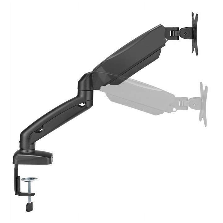 Uchwyt do monitora VESA 75×75 / 100×100 | Obrót, pivot, regulacja nachylenia | Xmotion.pl