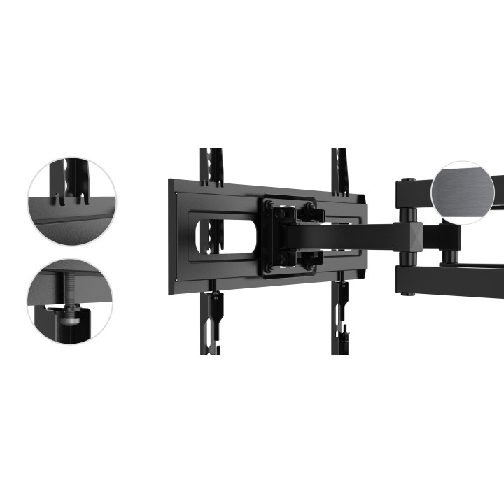 Uchwyt do TV 32–80" XMOTION – Obrotowy, Mocny, VESA | xmotion.pl