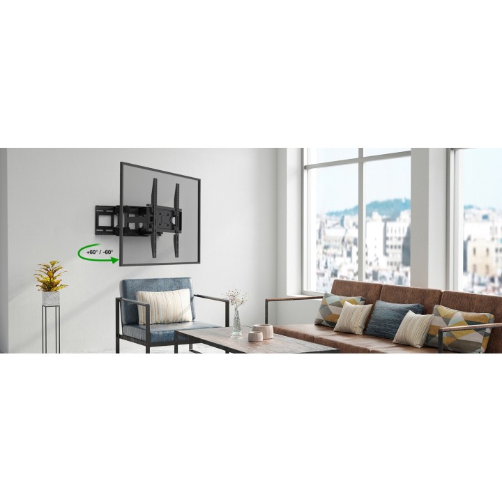 Uchwyt do TV 32–80" XMOTION – Obrotowy, Mocny, VESA | xmotion.pl