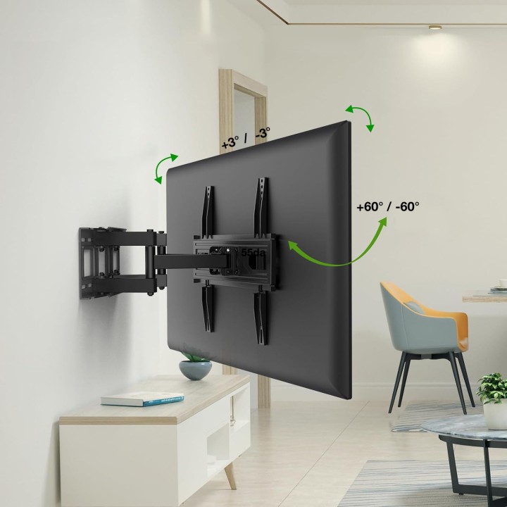 Uchwyt do TV 32–80" XMOTION – Obrotowy, Mocny, VESA | xmotion.pl