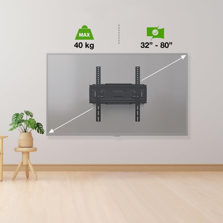 Uchwyt do TV 32–80" XMOTION – Obrotowy, Mocny, VESA | xmotion.pl