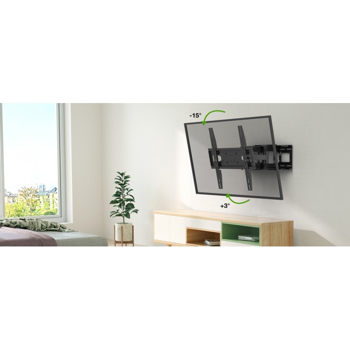 Uchwyt do TV 32–80" XMOTION – Obrotowy, Mocny, VESA | xmotion.pl