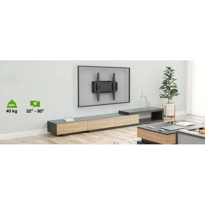 Uchwyt do TV 32–80" XMOTION – Obrotowy, Mocny, VESA | xmotion.pl